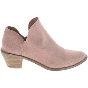 Kelsie Dagger Brooklyn Pink bootie Women’s SZ 8 EUC suede festival concert